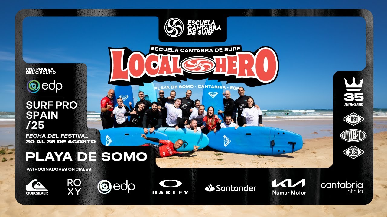 Surf en Somo con Asociacion Sindrome de Down y EDP