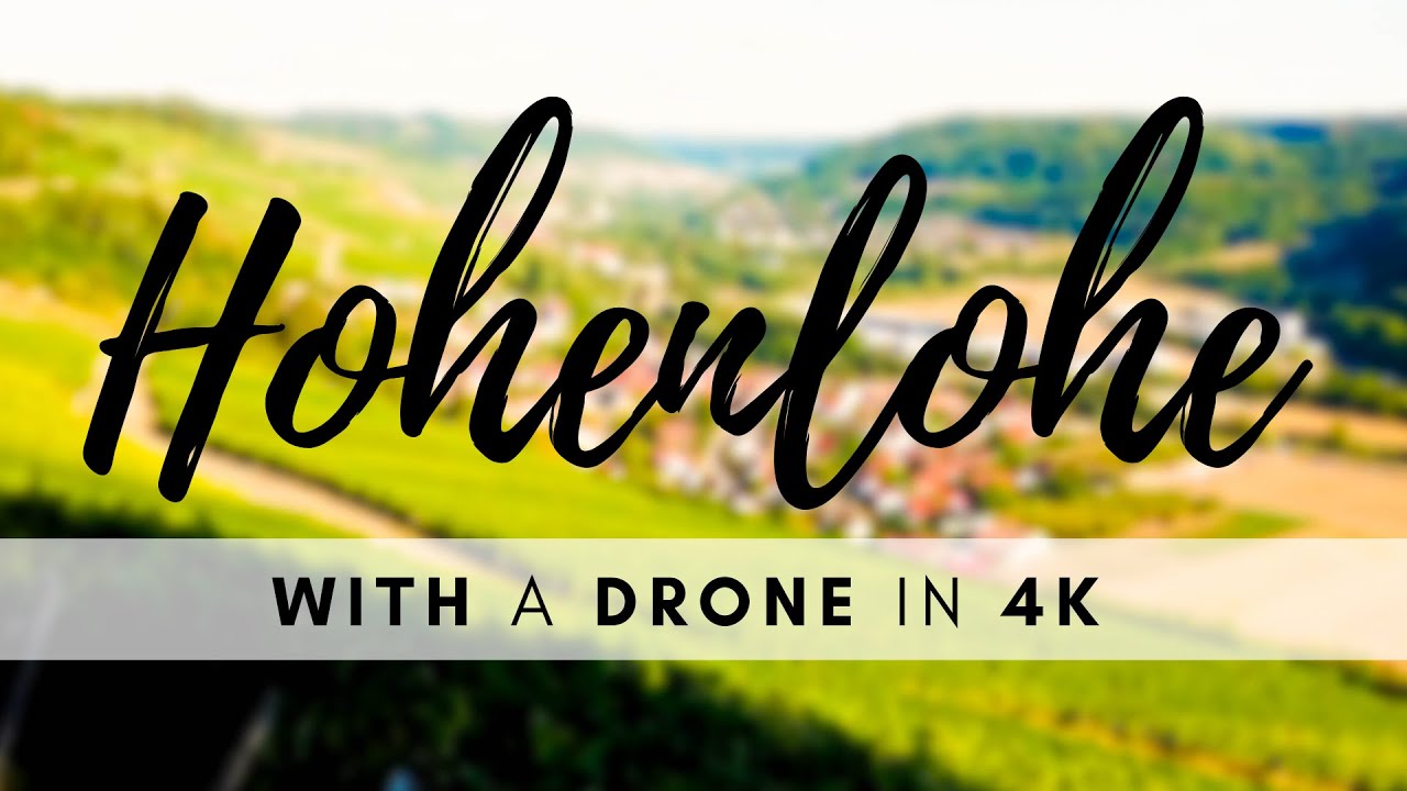 Baden W&uuml;rttemberg von oben | DRONE 4K | South Germany | Schw&auml;bisch Hall | Region Hohenlohe | 2020 |