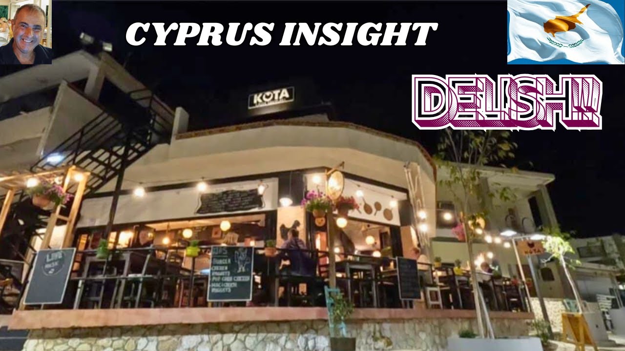 Kota Greek Souvlaki Ayia Napa Cyprus - Same Taste NEW Location.