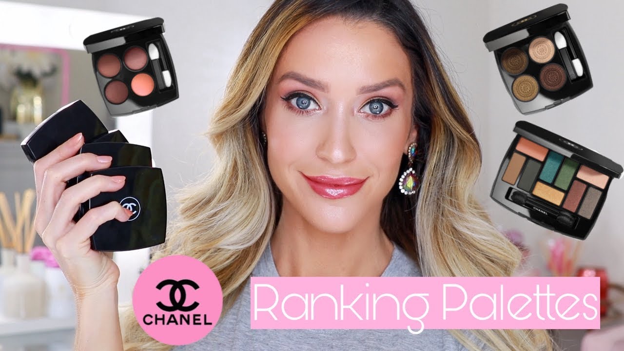 RANKING MY ENTIRE CHANEL EYESHADOW PALETTE COLLECTION!