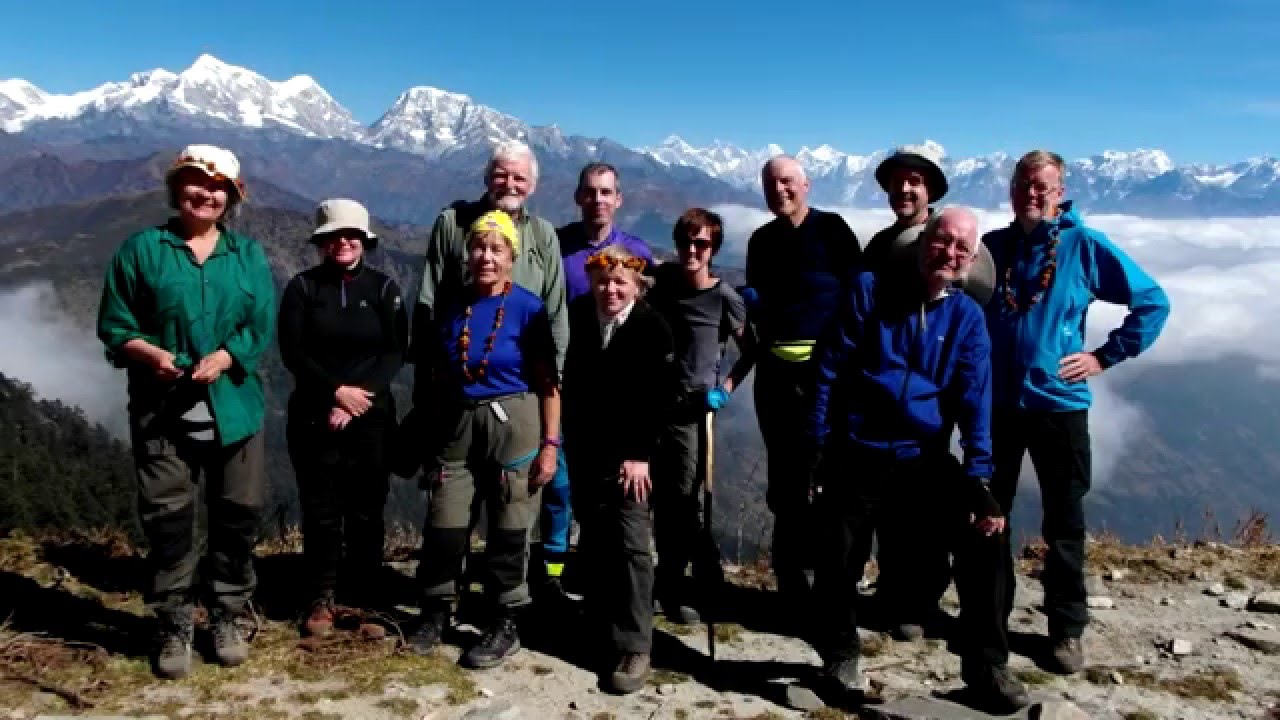 Nepal hiking trip november 2015