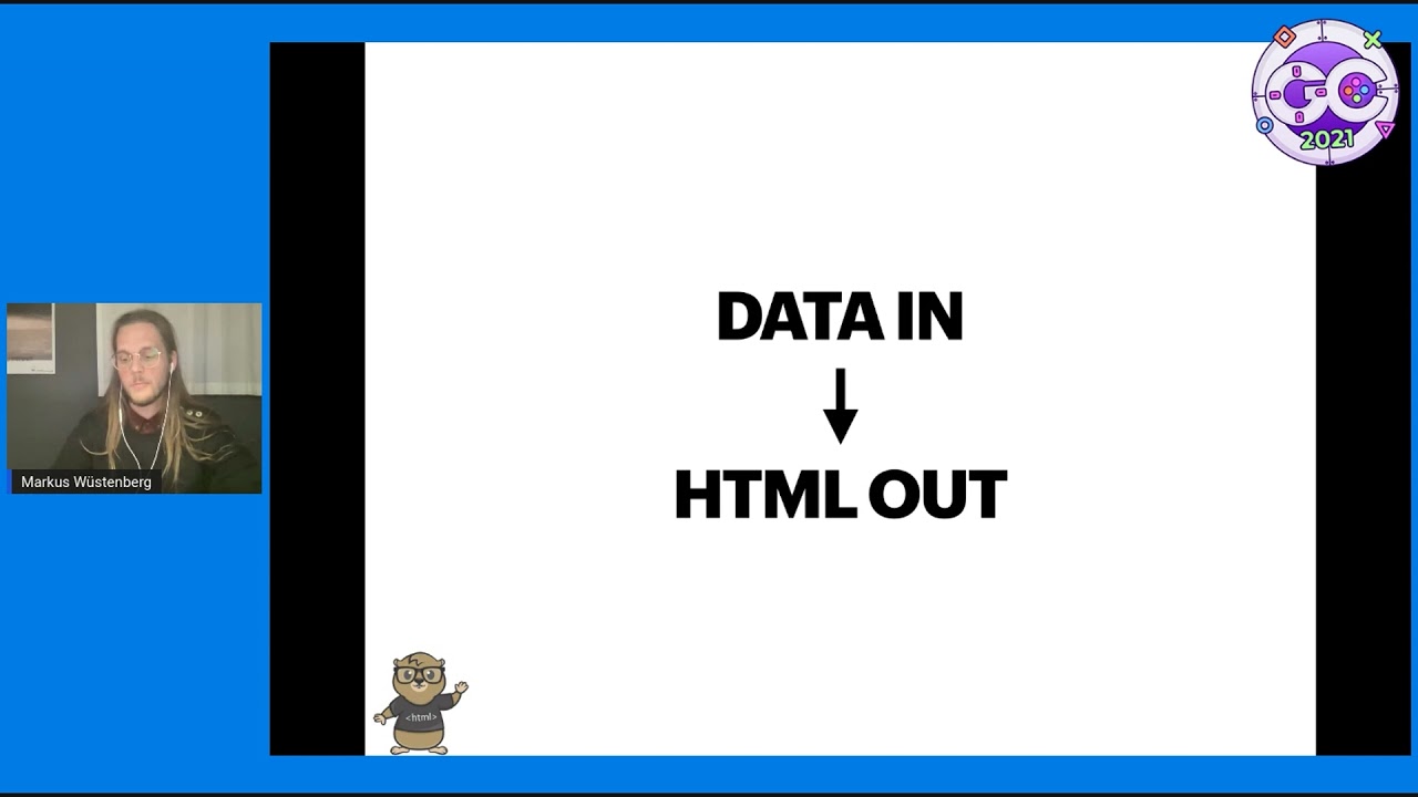 GopherCon 2021: HTML Components in Go (or, Why I Sometimes Miss React) - Markus W&uuml;stenberg