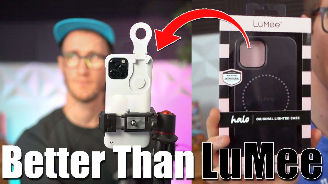 iPhone 12 Pro Max Ring Light Selfie Case Better Than Lumee Halo