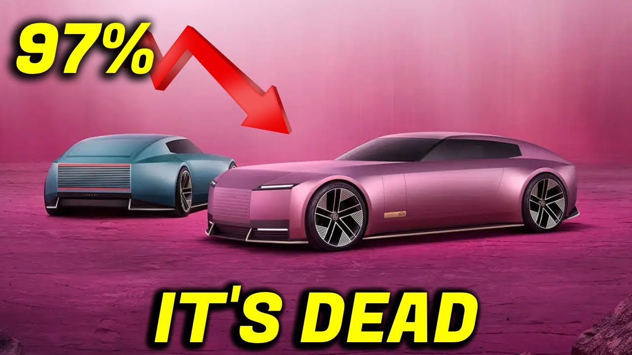Jaguar Sales Are Dead, The Woke Rebrand Killed Them