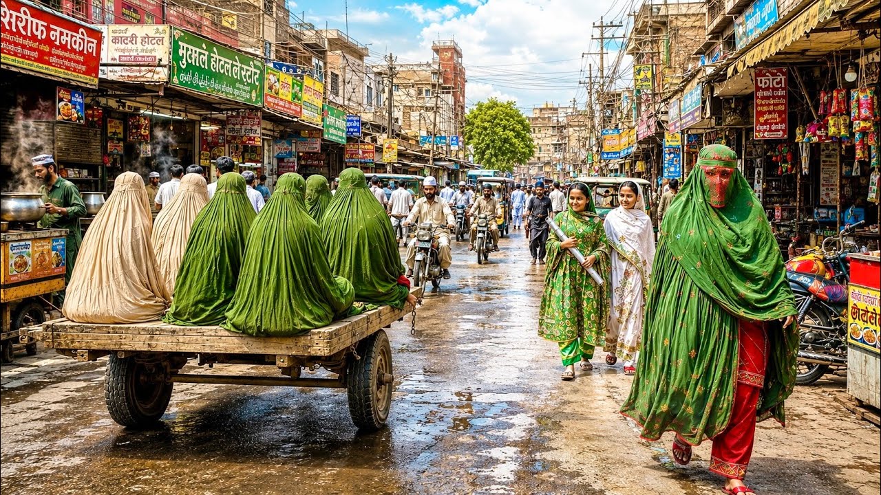 🇵🇰 PESHAWAR, PAKISRAN | Life in Kabli Gate & Qissa Khawani Bazaar | 4K Walking Tour 🇮🇳