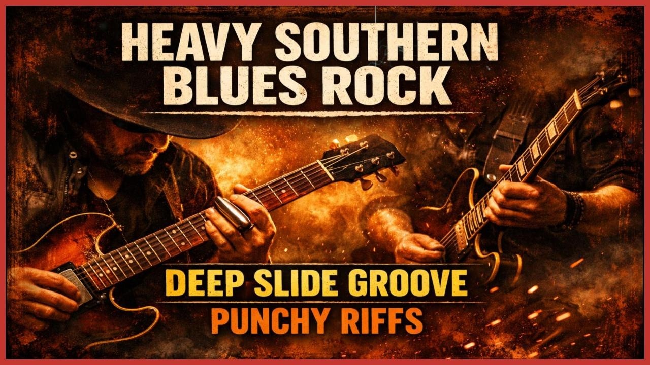 Heavy Southern Blues Rock | Deep Slide Groove, Grit & Punchy Riffs