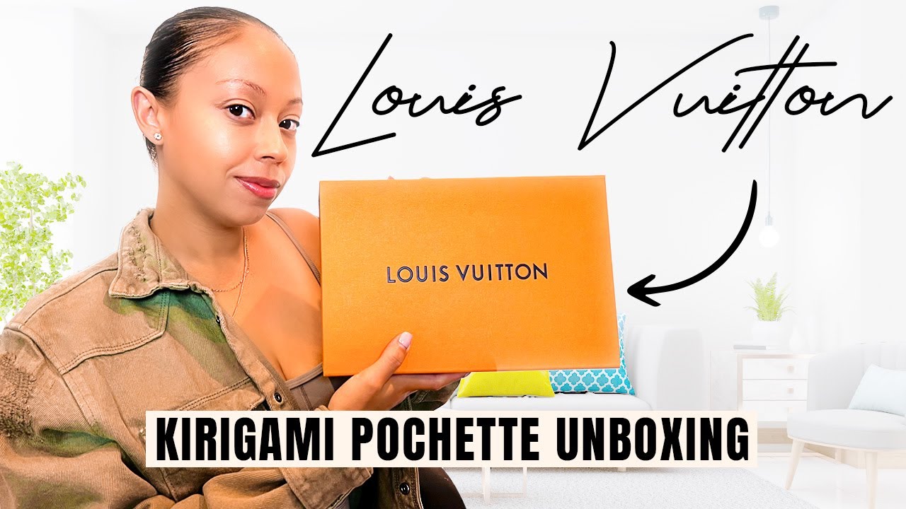 Louis Vuitton Unboxing and Review | New Designer Handbags 2022 | LV Kirigami Pochette Set Unboxing