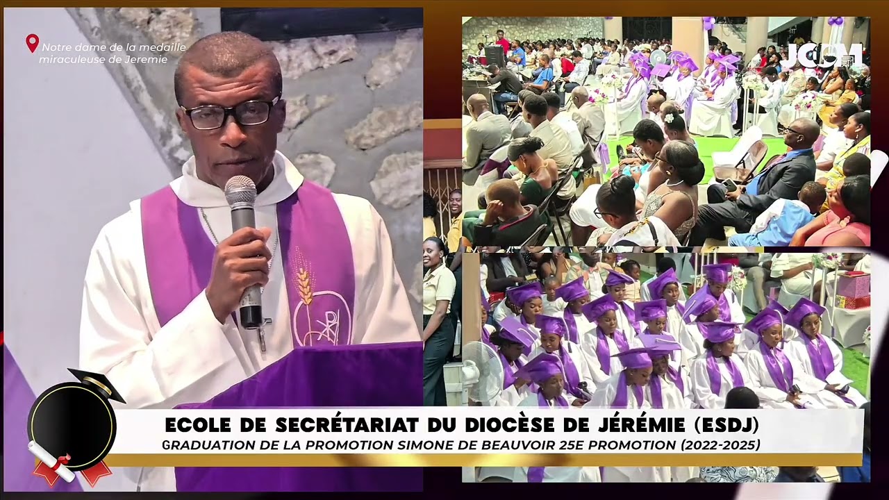 Graduation ESDJ : Discours du directeur Révérend Père Marisnel | Promotion Simone de Beauvoir