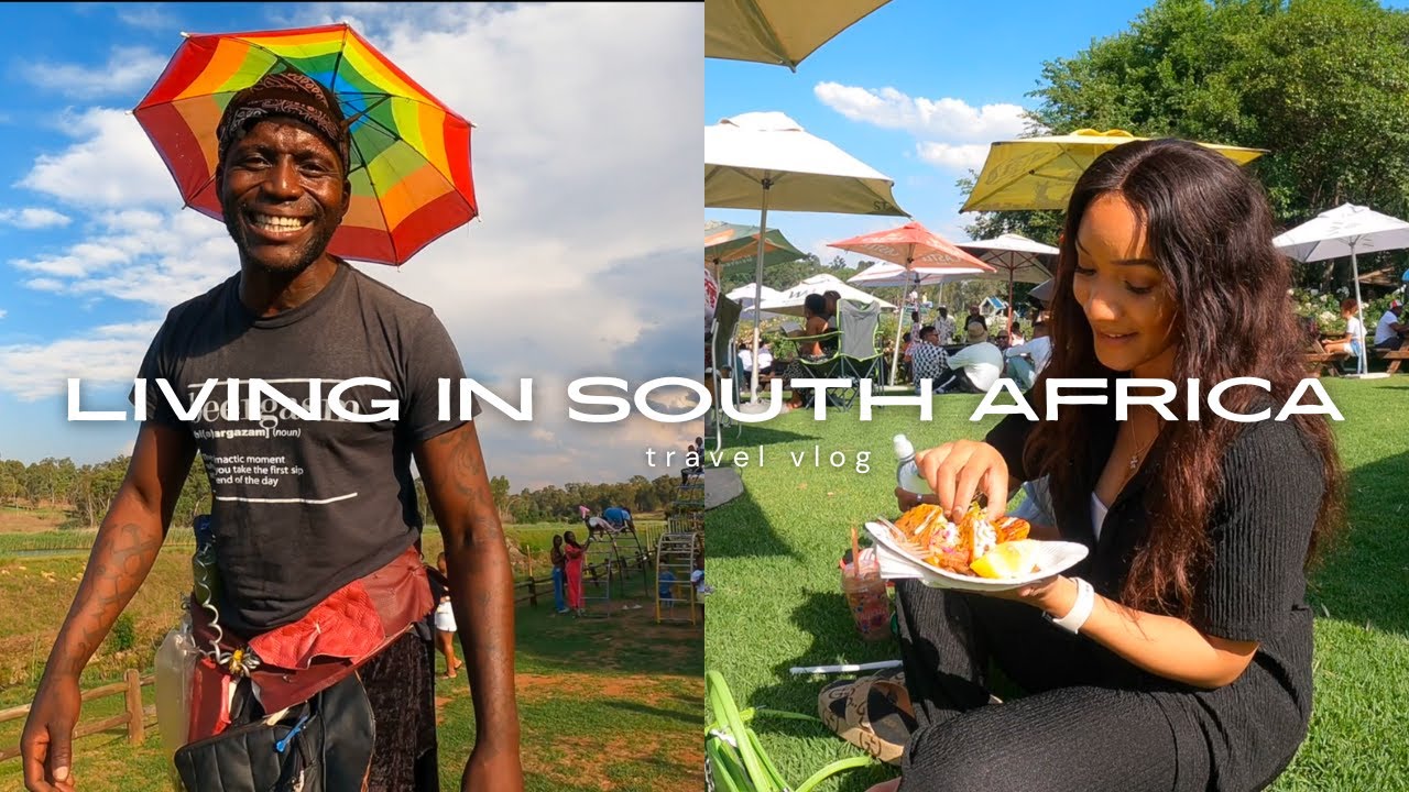 South Africa Travel Vlog, Fourways Farmers Market, Johannesburg, South Africa Living