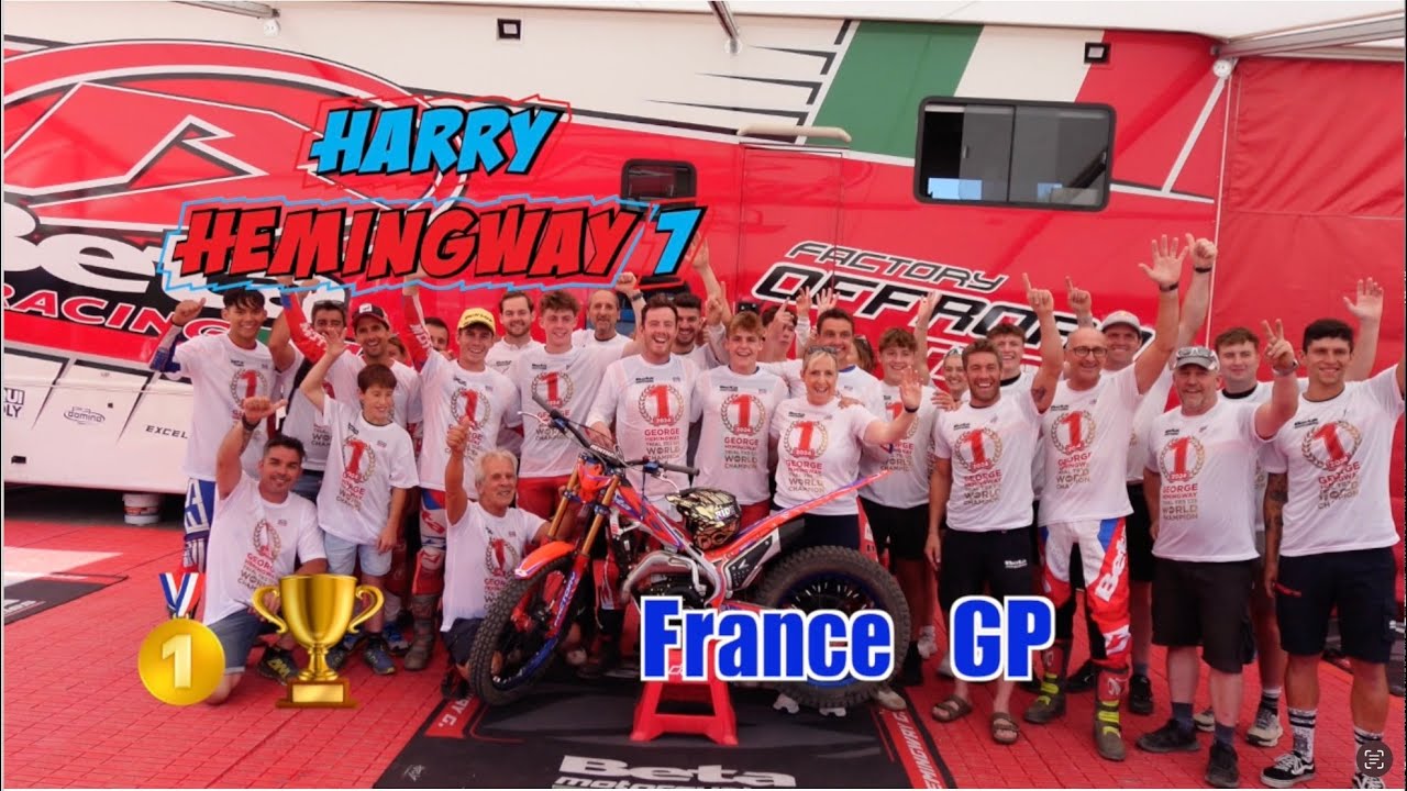 TRIAL GP CAHORS - GEORGE IS WORLD CHAMPION