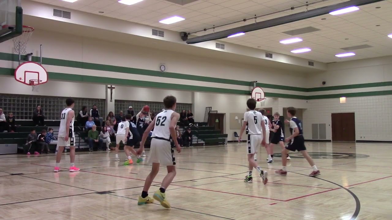26/01/11.3 - Assumption 8th grade basketball