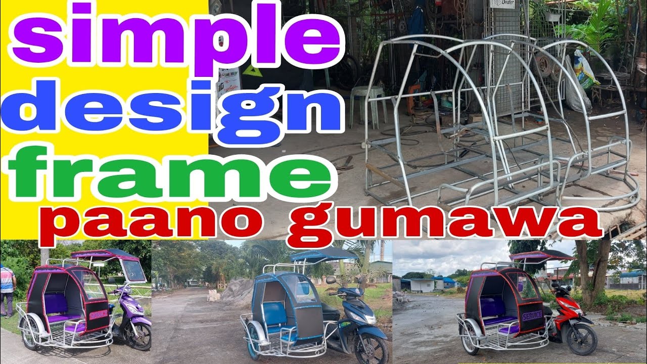 PAANO MAG - ASEMBLE NG FRAME NG SIDECAR, SIMPLE DESIGN 