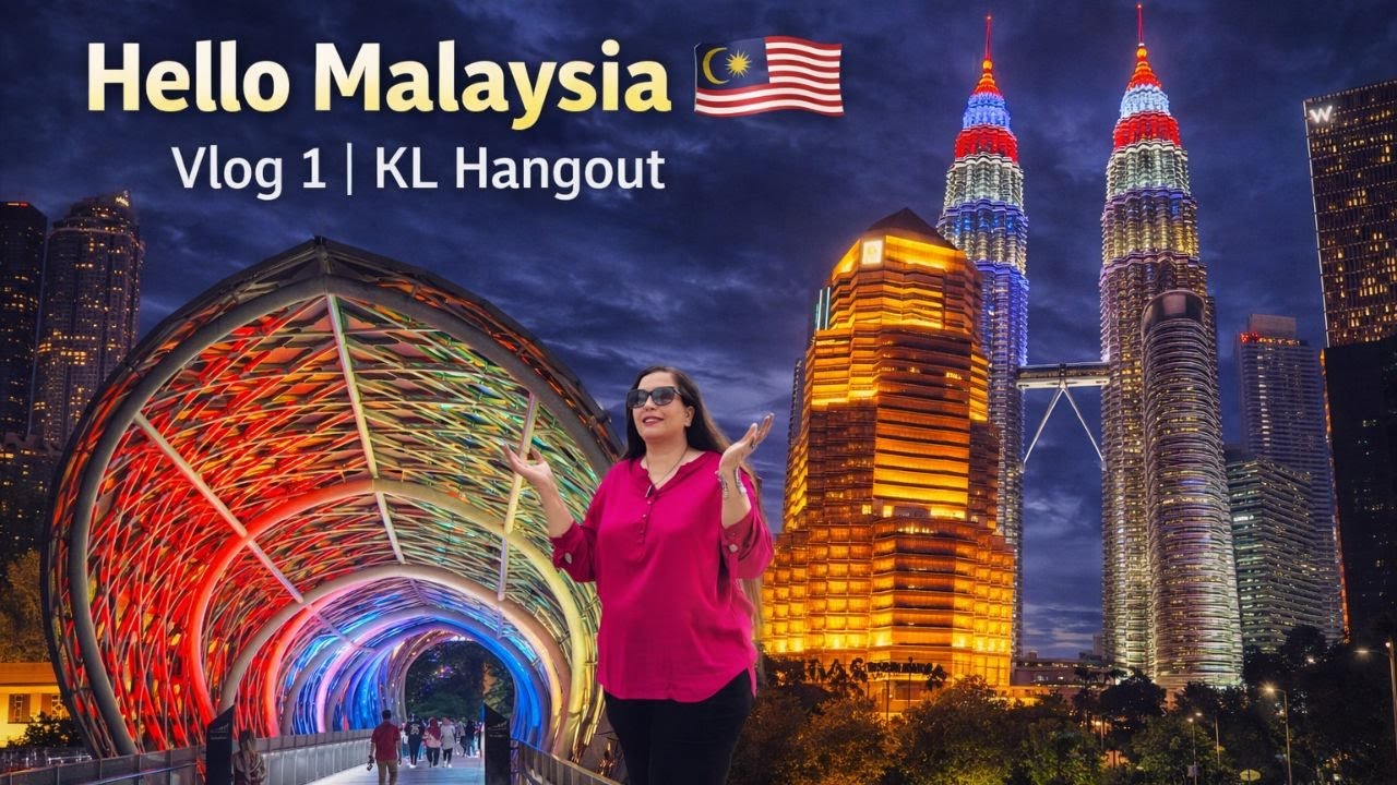 Kuala Lumpur Travel Vlog 🇲🇾 | First Time in Malaysia | Day 1