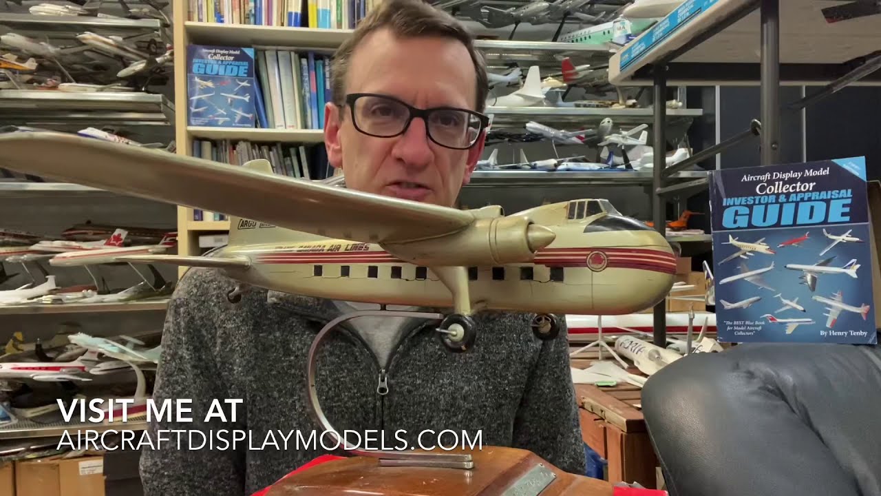 Model Moment with Henry Tenby #14 | Historical Air Canada 70 Year Old Bristol Freighter model