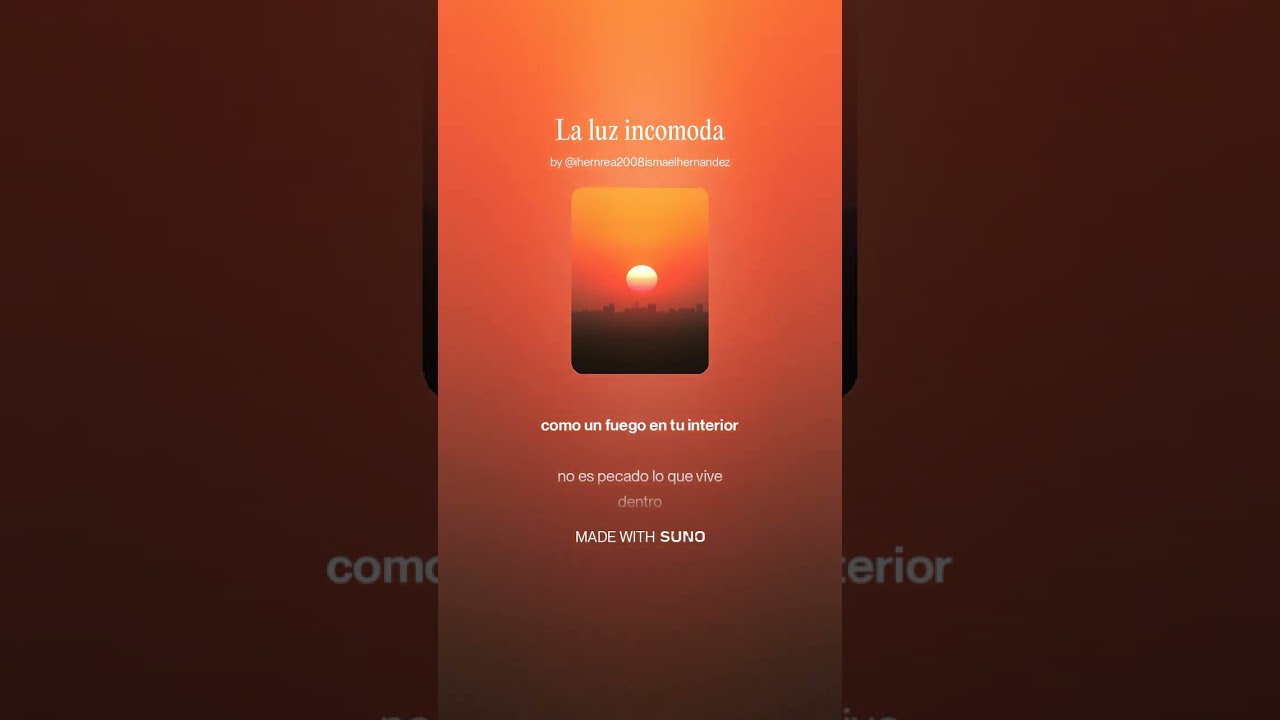 La luz incomoda
