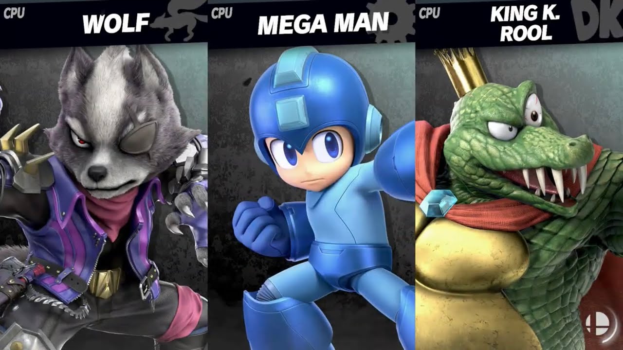 Super Smash Bros. Ultimate - Wolf ft. Mega Man, King K Rool - Endurance (Dangerous: The Return)