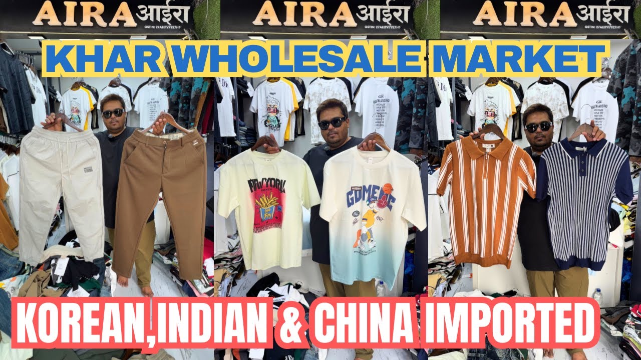 Korean,Indian & China Imported Clothes Wholesaler Mumbai| Khar Wholesale Market Mumbai | Aira Khar