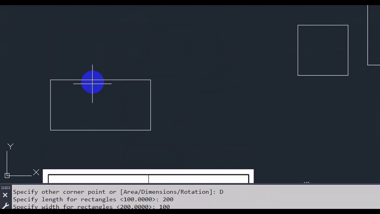 شرح أمر | Rectangle