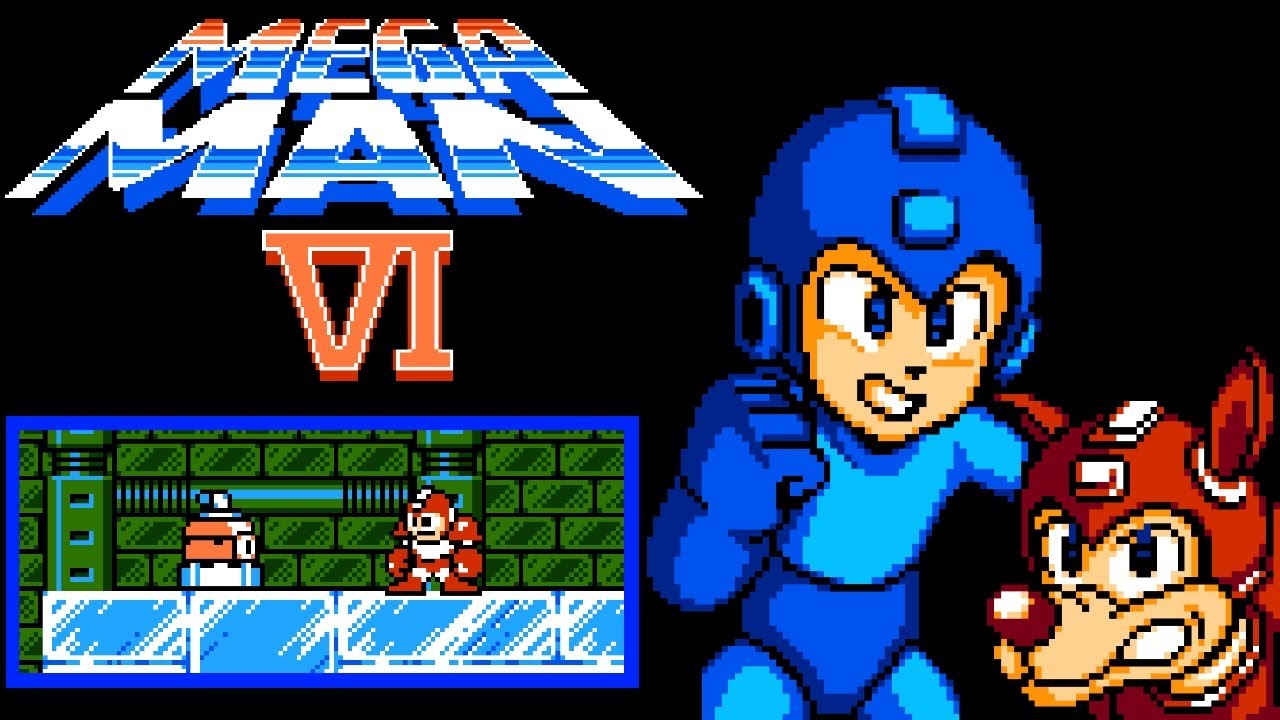 Mega Man 6 (NES) original video game | full game session 🎮