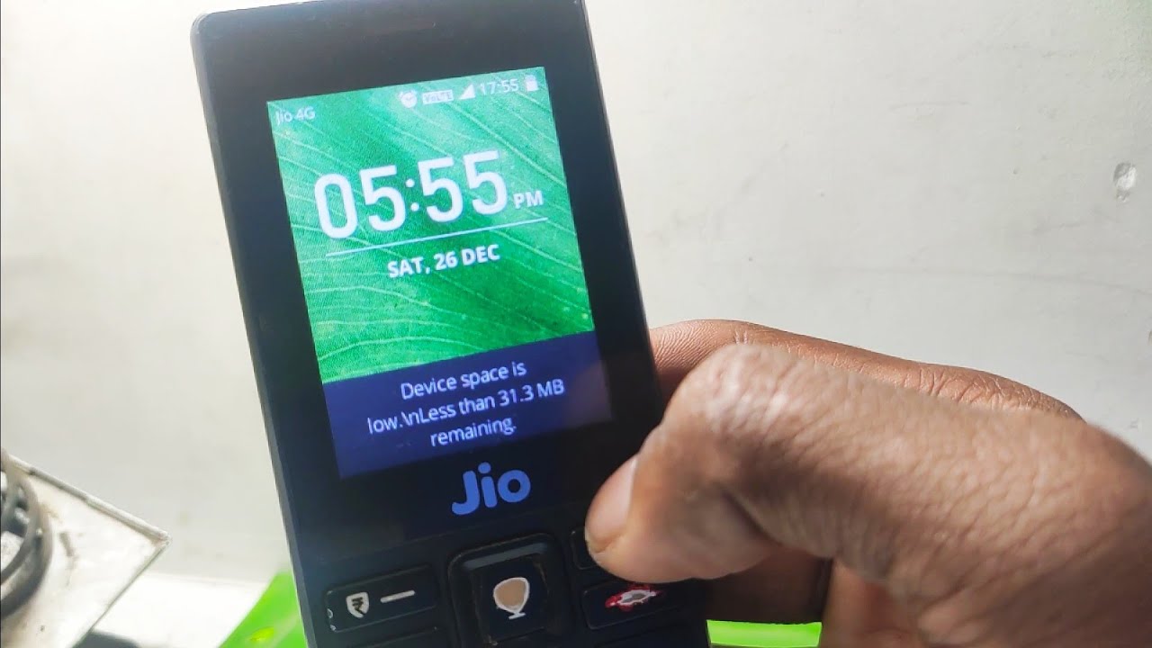 jio phone Device space is low error and internet problem solved in tamil
