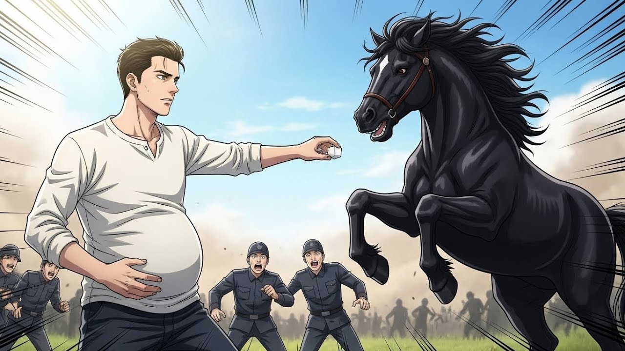 The Guards Failed To Calm The 2 Mafia Kings’ Stallion- Until a Pregnant Omega Fed It From His Palm..