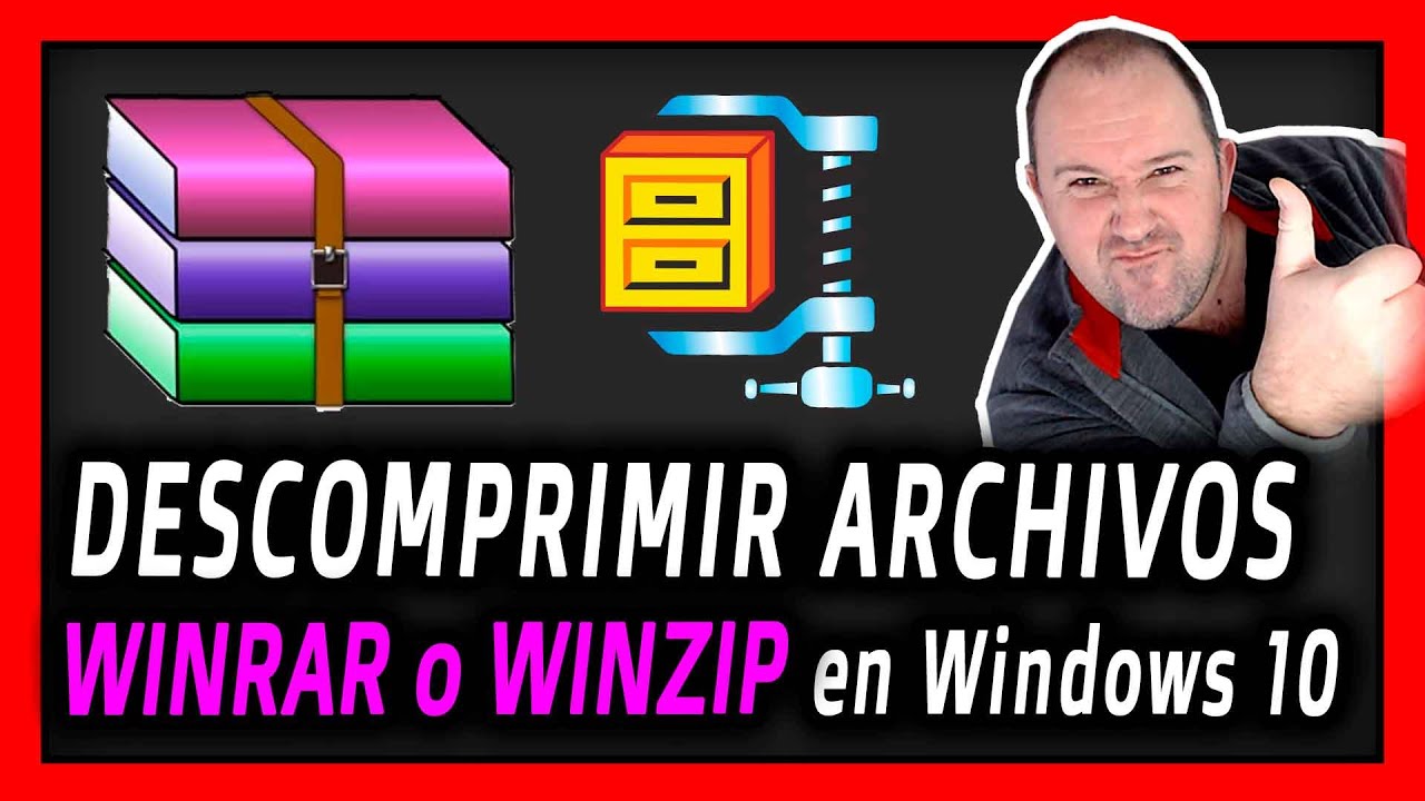 Como Abrir o Descomprimir archivos WINRAR o WINZIP en Windows 10 ⭐ con 7ZIP ⭐ 2024