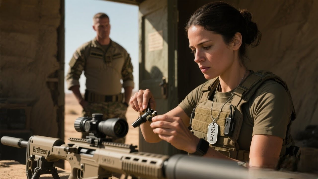 Командир спецподразделения SEAL наблюдал за тем, как она обращается с Barrett .50, а затем узнал ...
