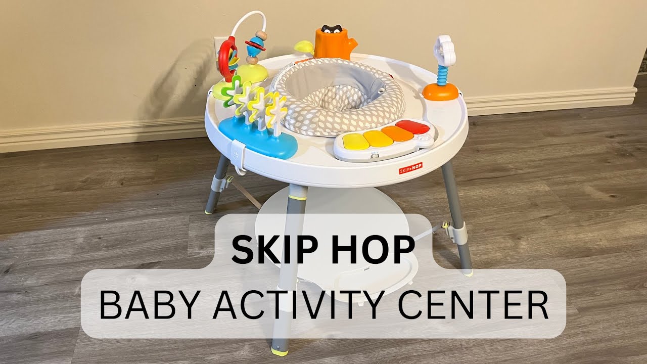Baby Activity Center-EASY TO CLEAN, GROWS WITH BABY