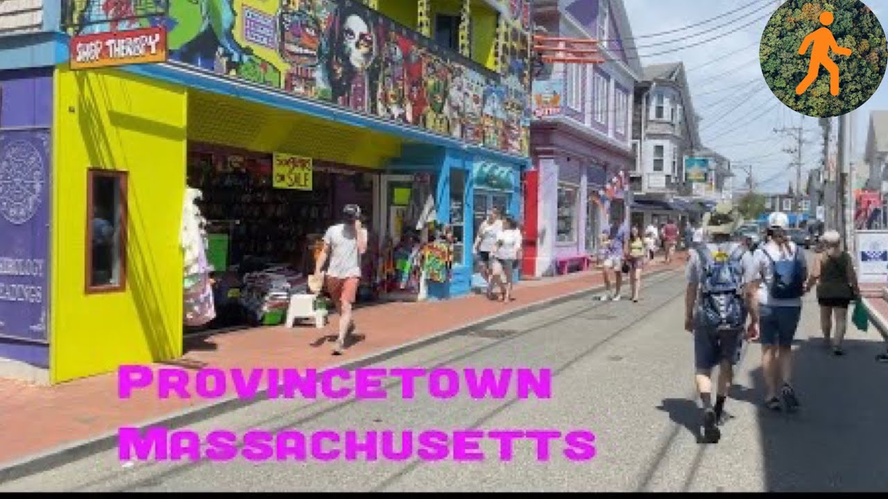 Provincetown, Massachusetts - 4K Virtual Walk