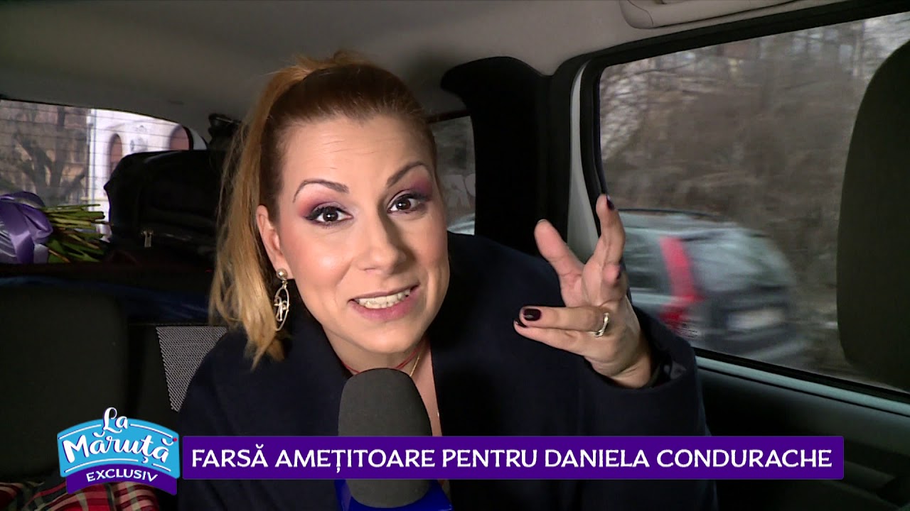 Farsă amenințătoare pentru Daniela Condurache!