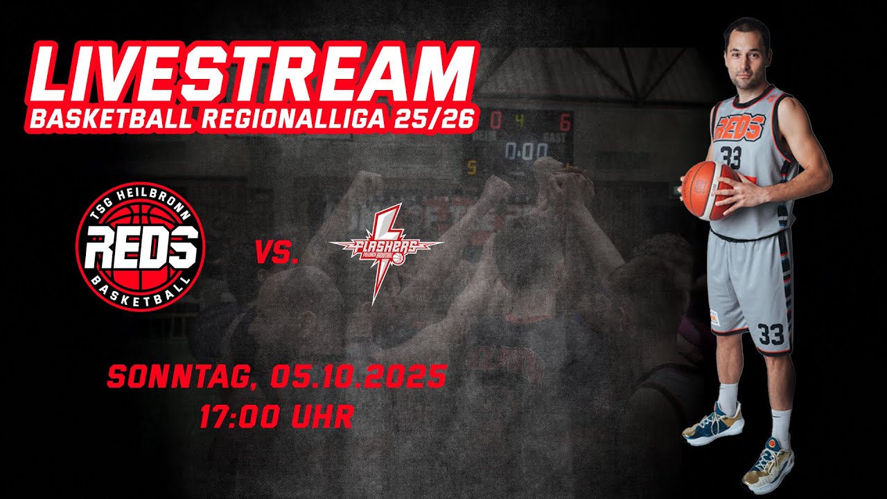 05.10.2025 17:00 Uhr  TSG Heilbronn Reds vs. SV Flashers Fellbach 2