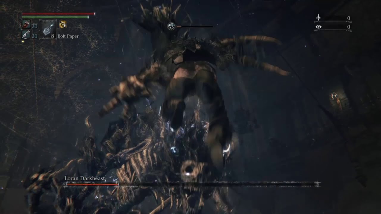 Bloodborne - Loran Darkbeast (No Damage) Beast Claw
