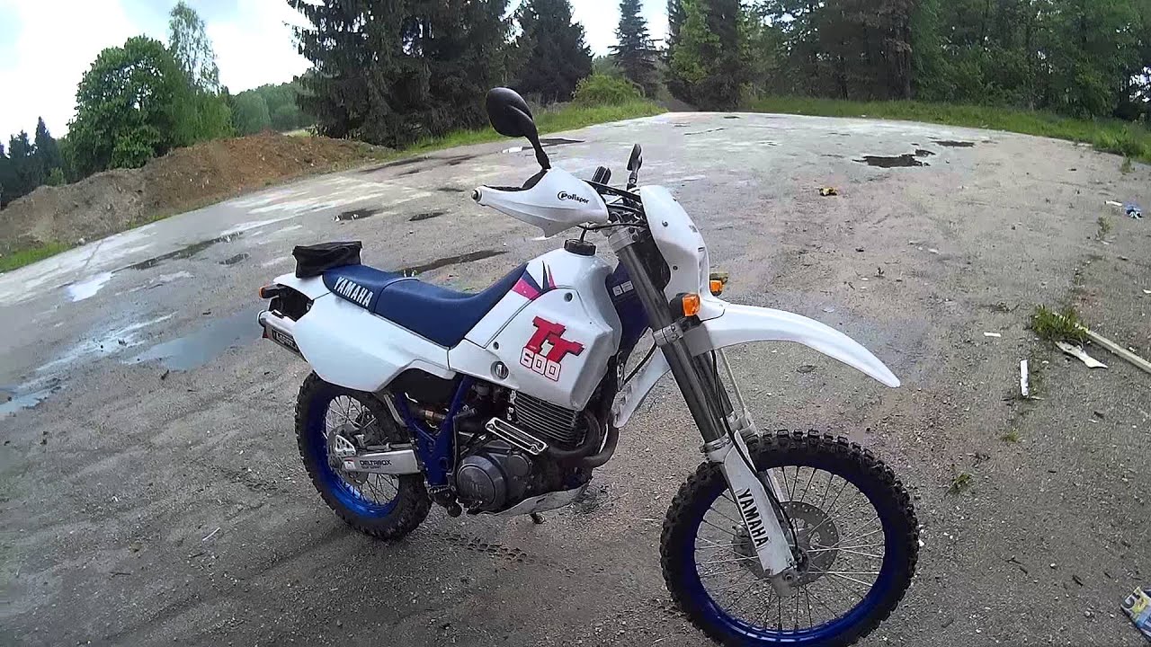 SJ4000 Yamaha TT600 quick walkaround