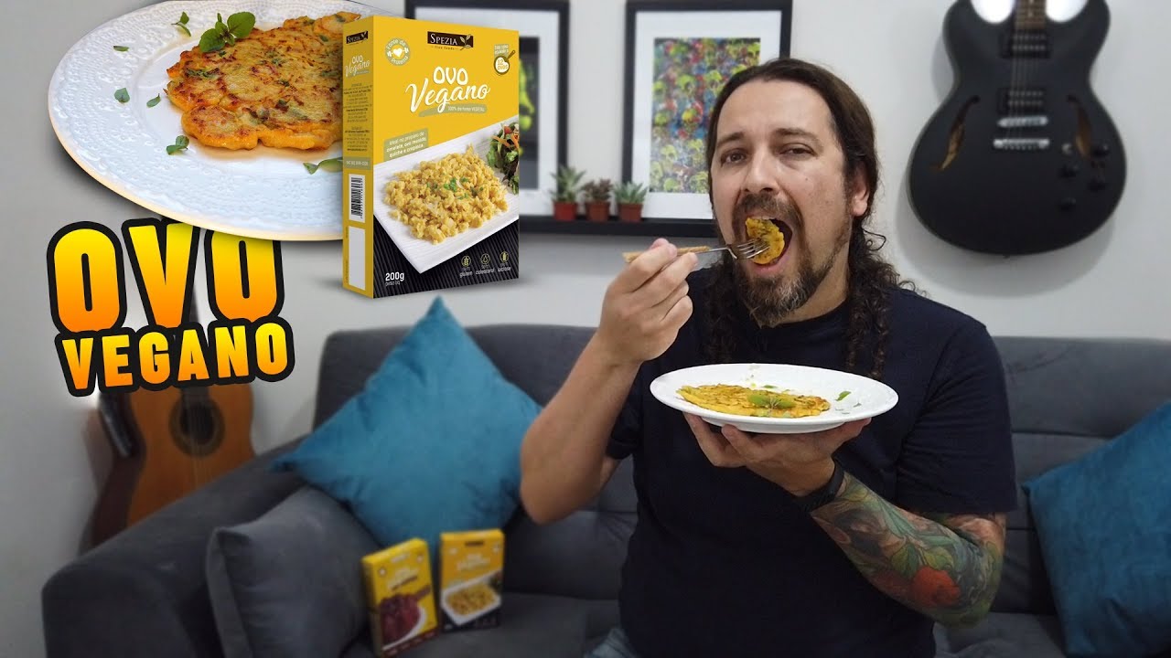 Lançamento: ovo vegano (fiz um omelete com ele!)