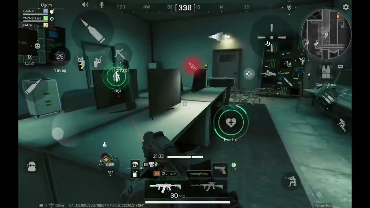 Playing Tide Prison Adaptation With Mix Guns