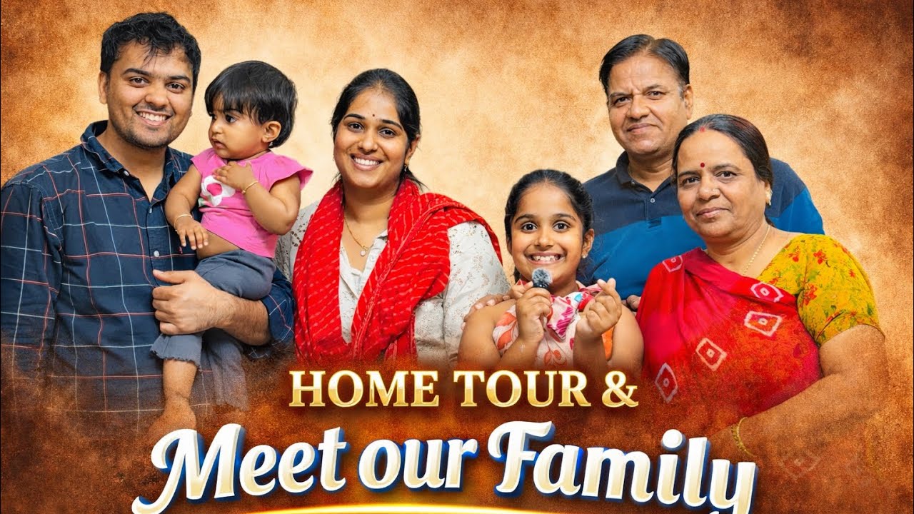 HOME 🏠 TOUR & MEET OUR FAMILY🫶🏻 | BHUA & MINI BOSS✨💕