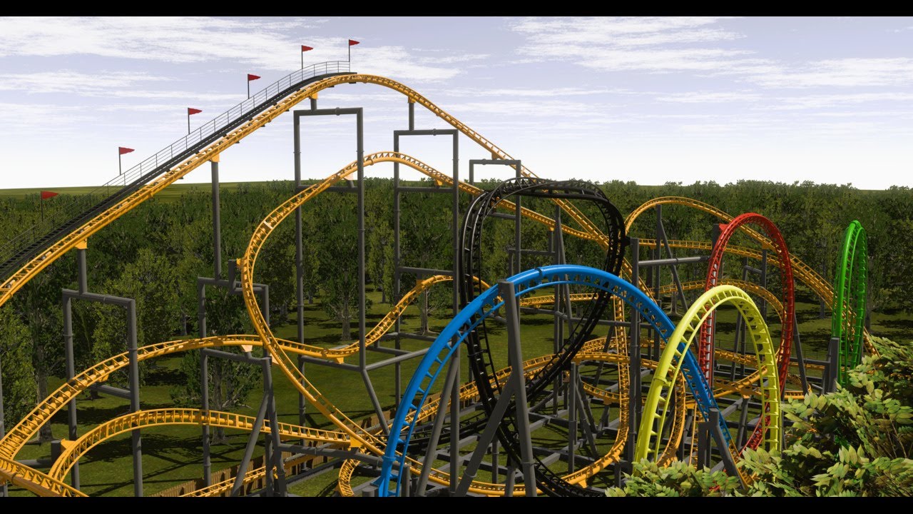 Nolimits 2 [Intamin Multi-Inversion Coaster] - Intamina Looping