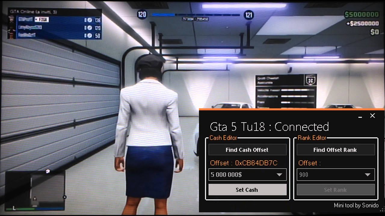 GTA 5 Recovery tool RANK/MONEY 1.17 RGH/JTAG + DOWNLOAD