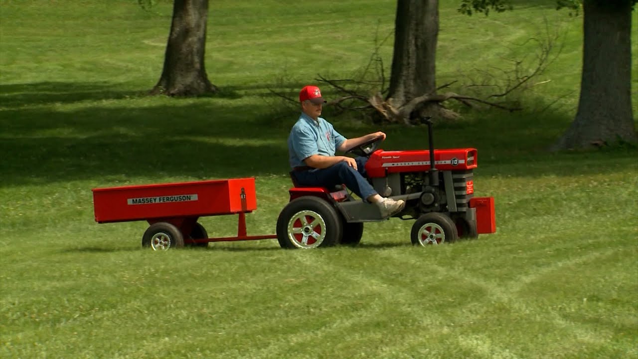 1967 Massey 10 Garden Tractor & Massey wagon!