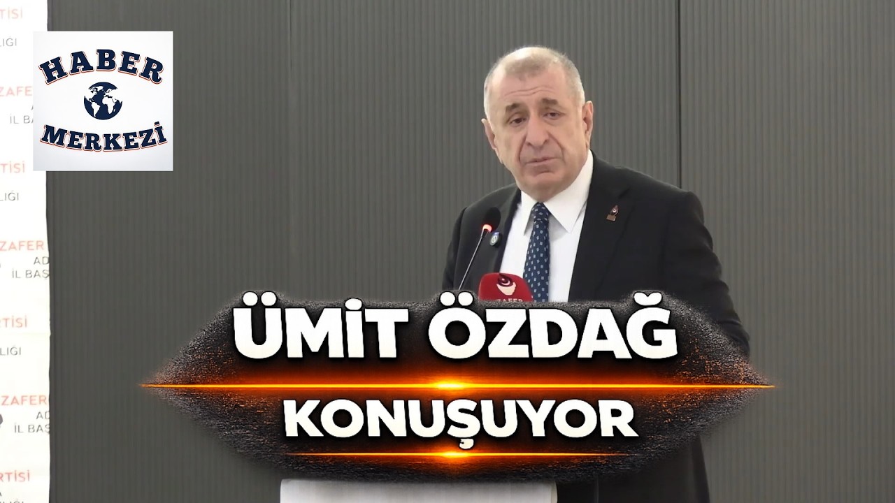 Ümit Özdağ'dan Adana'da Sert Çıkış: 