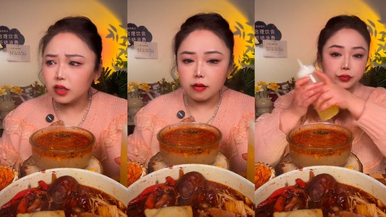 Spicy Chinese Mukbang: ASMR Eating Hot Pot & Chili Oil Challenge 🌶️🔥