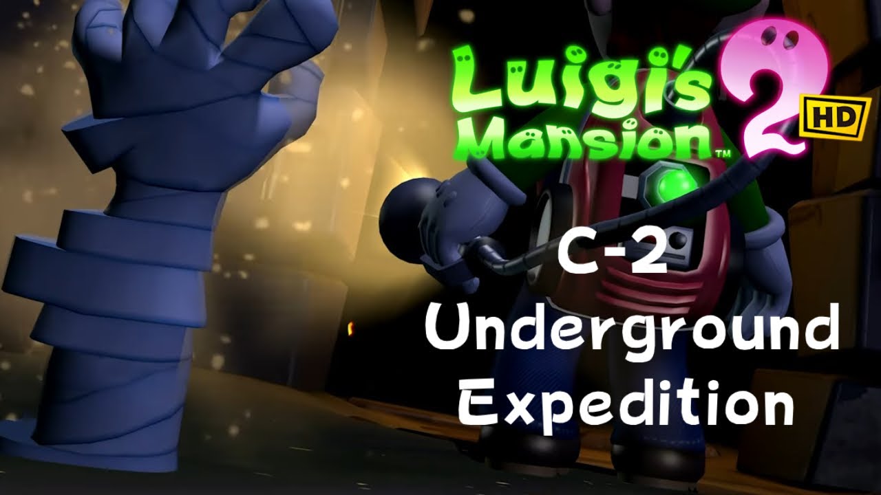 Let's Play Luigi's Mansion 2 HD: C-2 Underground Expedition