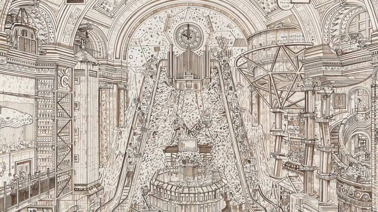 Adam Dant, 2015 General Election Artist for the House of Commons - Part Three