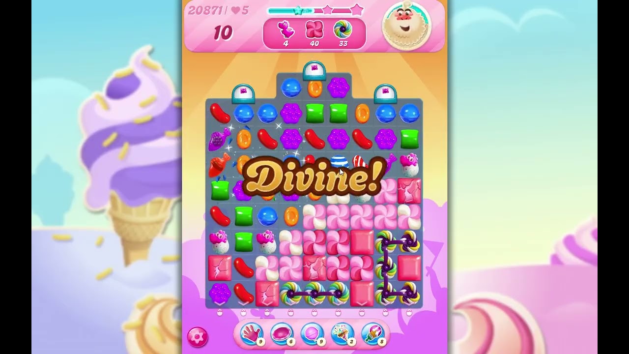 Candy Crush Saga Уровень 20871
