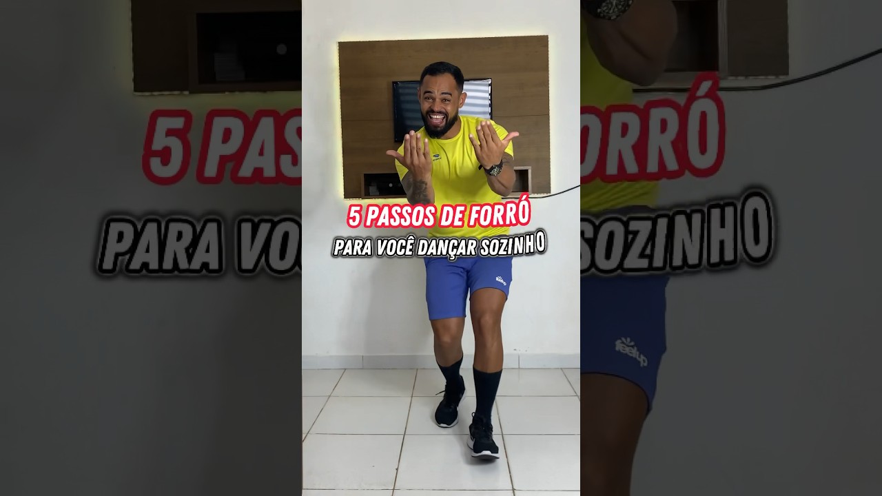 5 passos de forr&oacute; para voc&ecirc; dan&ccedil;ar sozinho #tutorial #forro #dan&ccedil;a