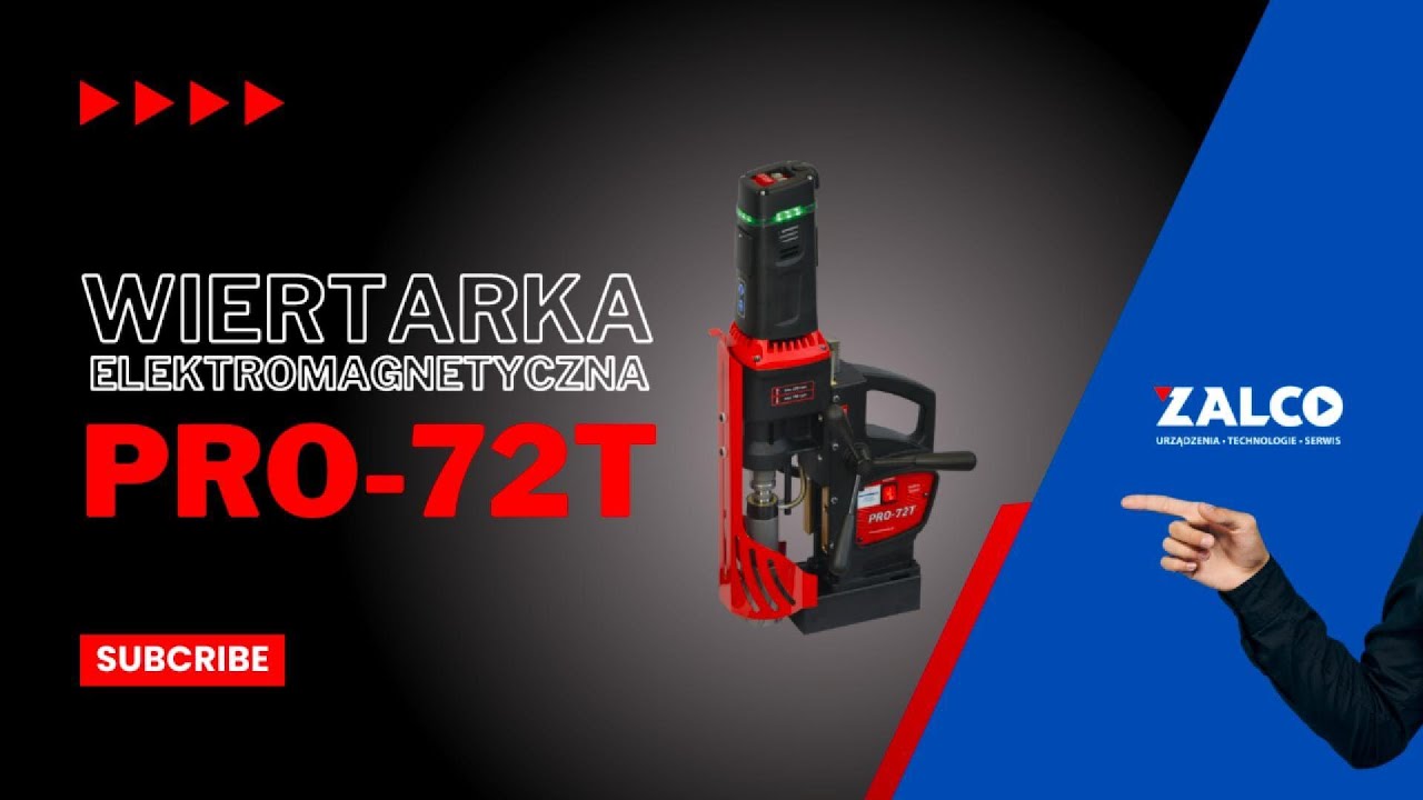 WIERTARKA ELEKTROMAGNETYCZNA PRO-72T