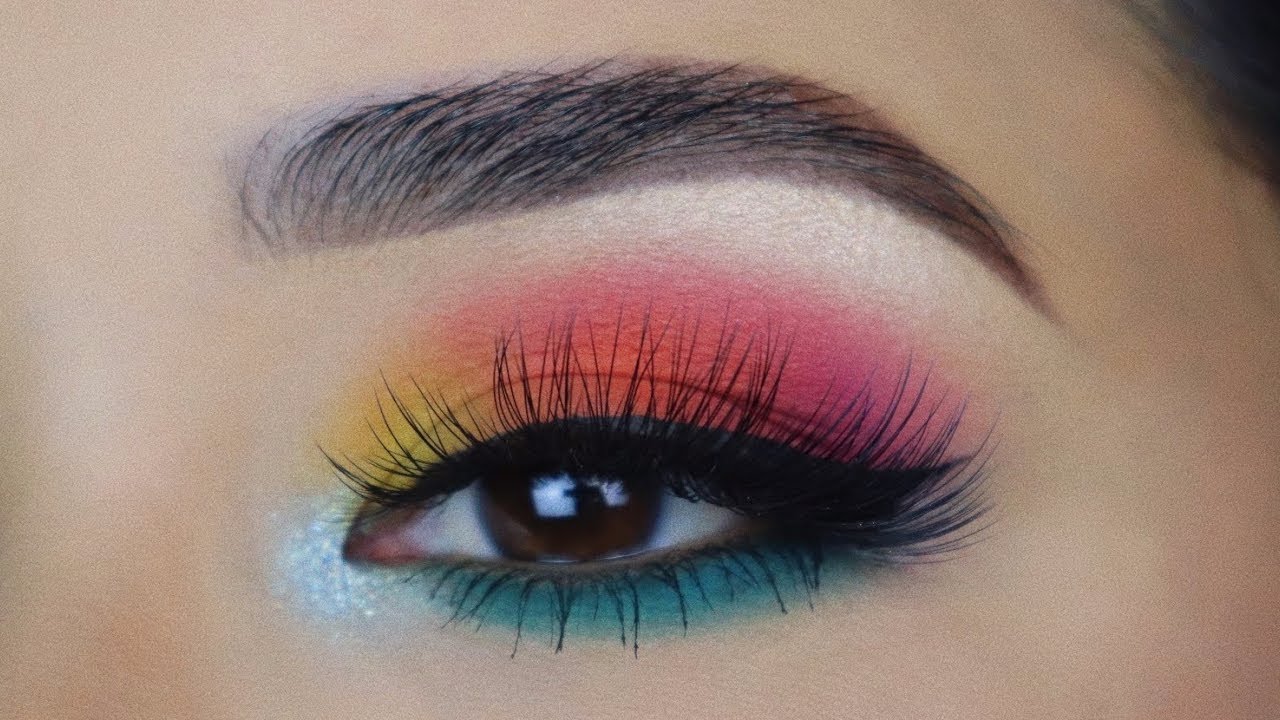 Easy Colorful Eyeshadows | STEP BY STEP