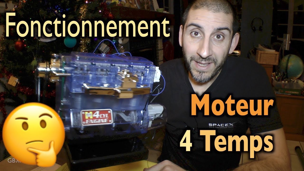 ⁉️ Fonctionnement du Moteur 4 Temps 🤔 ❓ un Jeu d'Enfant 😄❗️💡