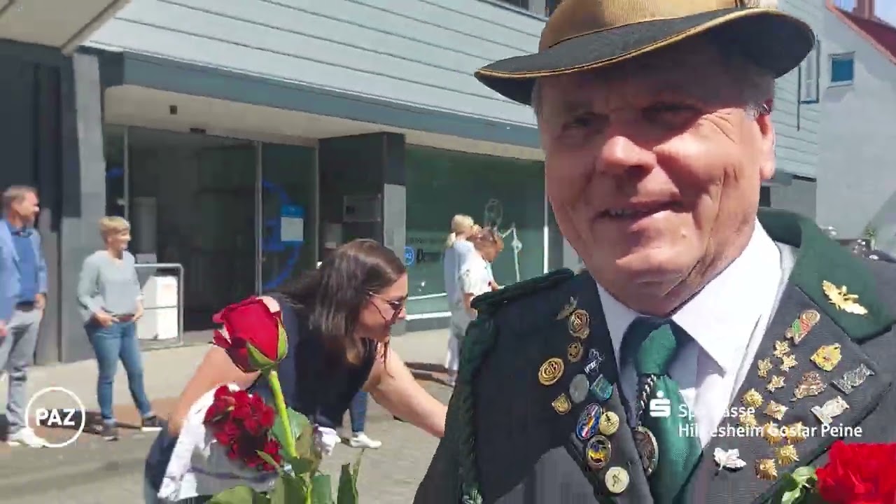 Peiner Freischießen 2024: Video vom Festumzug am Montag. Powered by Sparkasse HGP