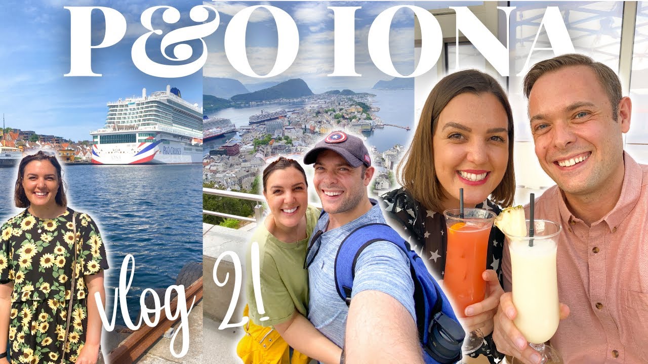 NORWEGIAN FJORDS P&O IONA CRUISE! STAVANGER & ALESUND! Limelight Club With Gareth Gates! | Vlog 2